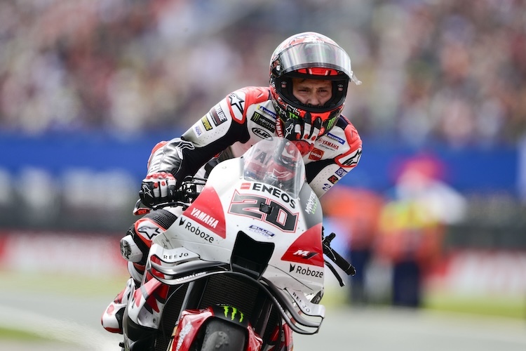 Von Startplatz 1 zurück 10: Fabio Quartararo