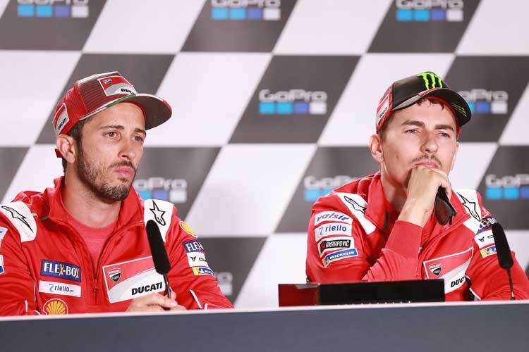 Zwischen Jorge Lorenzo und Andrea Dovizioso herrscht weiter dicke Luft