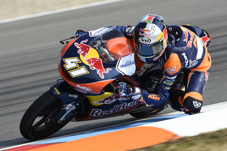 Brad Binder schaffte mit der Red Bull KTM in Brünn den dritten Rang