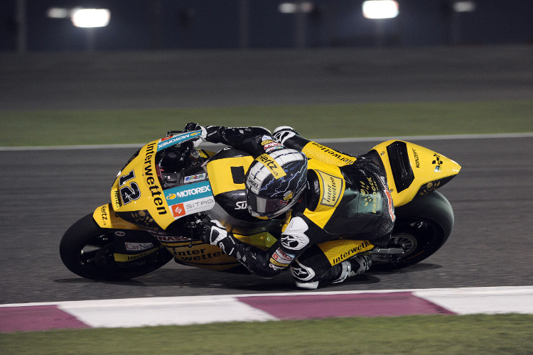 Tom Lüthi aus dem Team Interwetten Paddock 