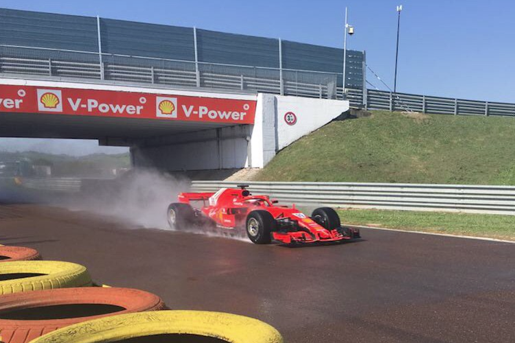 Antonio Giovinazzi beim Pirelli-Test in Fiorano