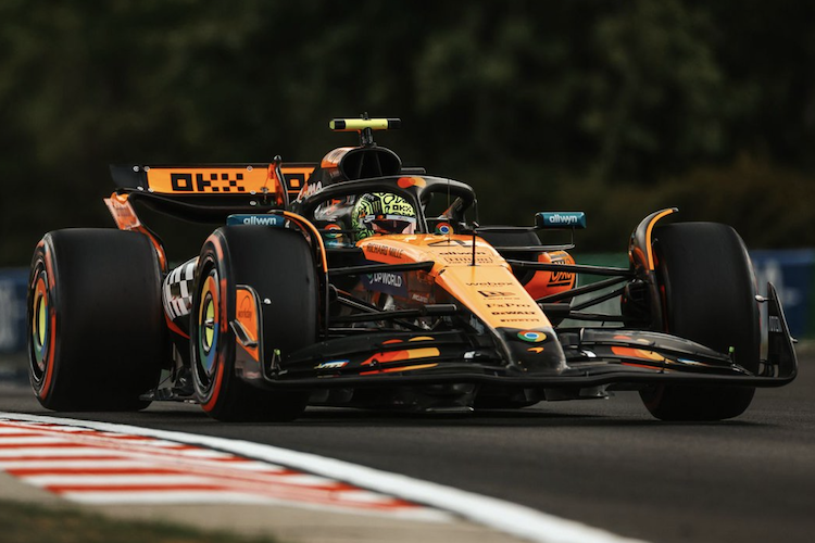 Bestzeit für Lando Norris