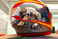 Carlos Sainz bei der Sitzprobe
