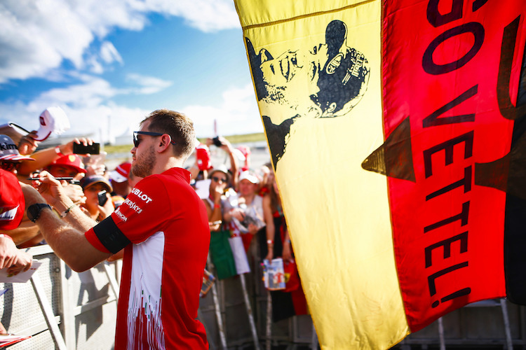 Sebastian Vettel am Hungaroring