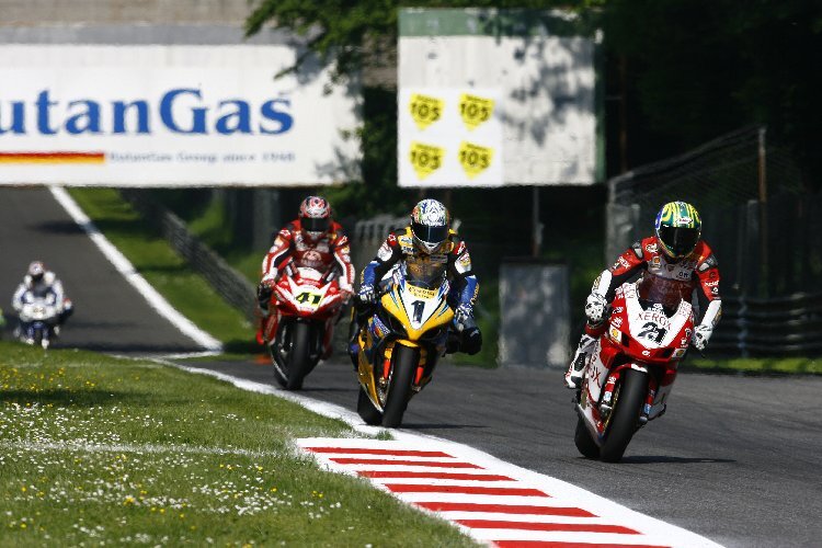 Monza 2006: Bayliss vor Corser und Haga