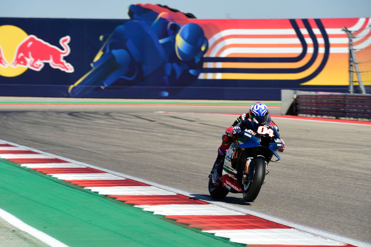 Andrea Dovizioso: Beschleunigung in Austin