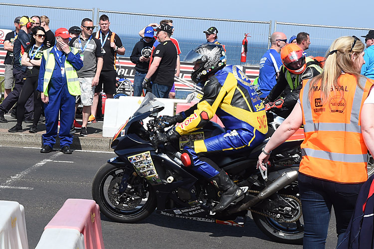 Letzter Auftritt von Rechberger beim North West 200