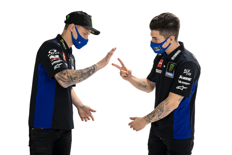 Fabio Quartararo und Maverick Viñales verstehen sich gut