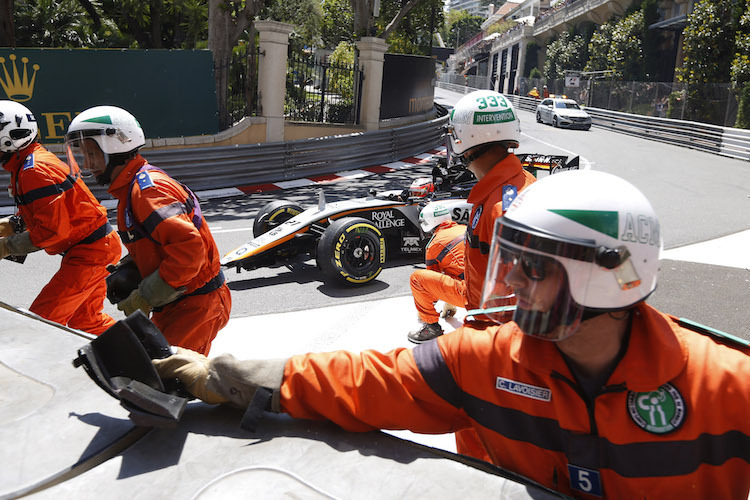 Nico Hülkenberg vor einem Jahr: Kein Glück in Monaco