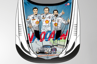 Der BMW kommt im Look von Michel Vaillant