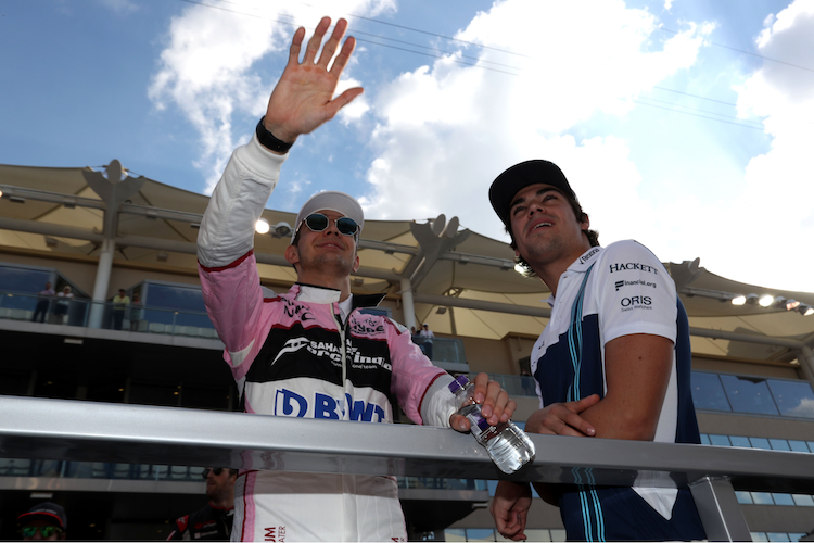 Esteban Ocon und Lance Stroll