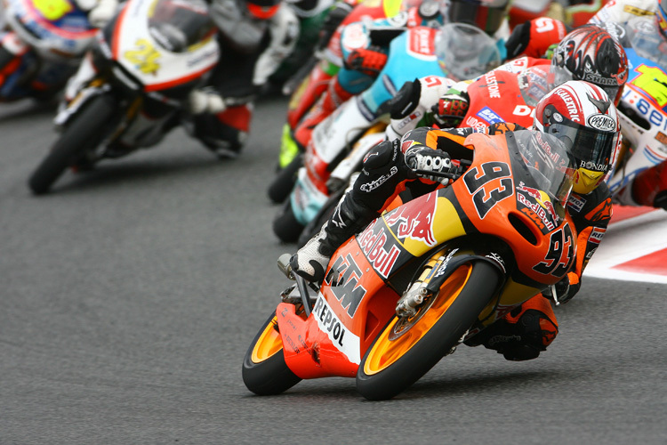 Um Marquez herum war viel los