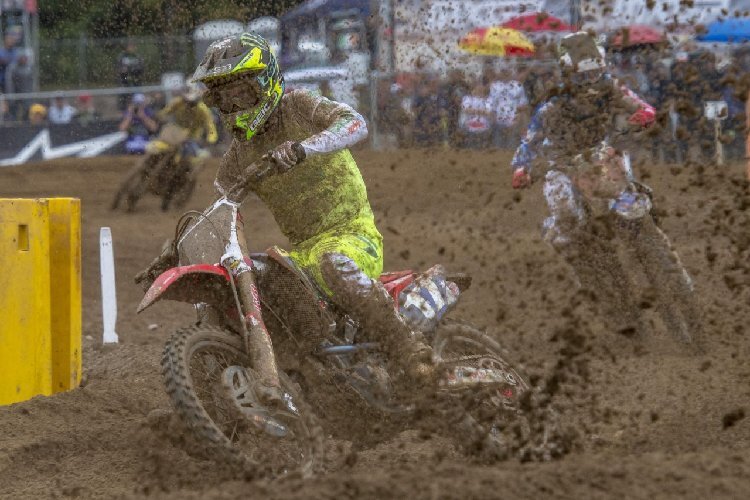 Hunter Lawrence überzeugte bei seinem Debüt mit Geico Honda beim MXoN in Red Bud