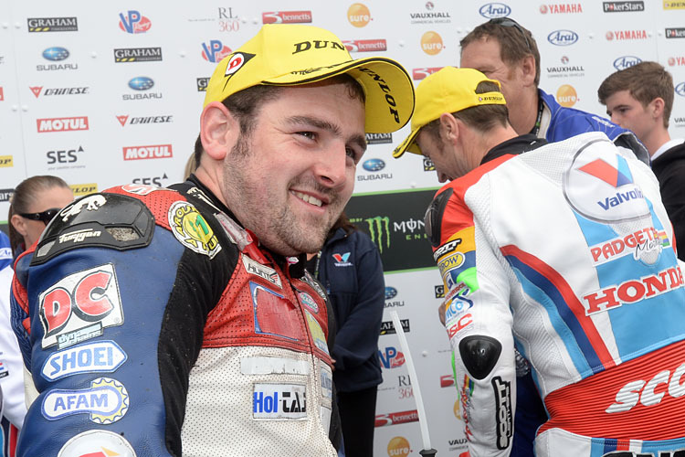 Michael Dunlop: Entspanntes Lächeln nach Sieg Nr. 10