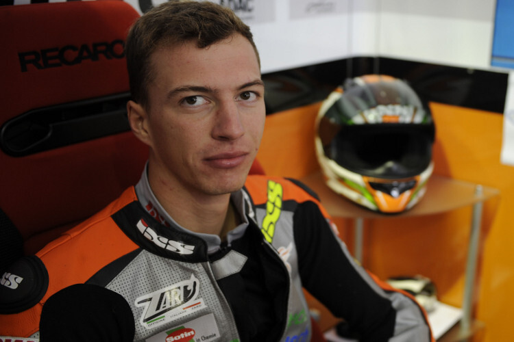 Toni Finsterbusch fährt 2014 in der Moto2-Klasse der CEV