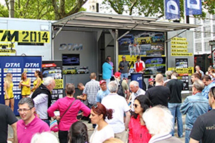 Die DTM präsentierte sich in Köln