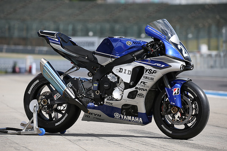 Mit der neuen Yamaha R1 sollen Espargaro, Smith und Nakasuga den Sieg einfahren