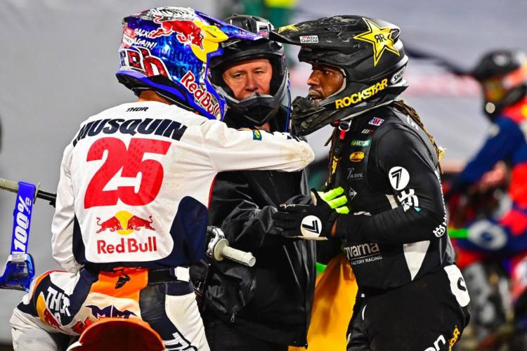 Stewart stellt Musquin zur Rede