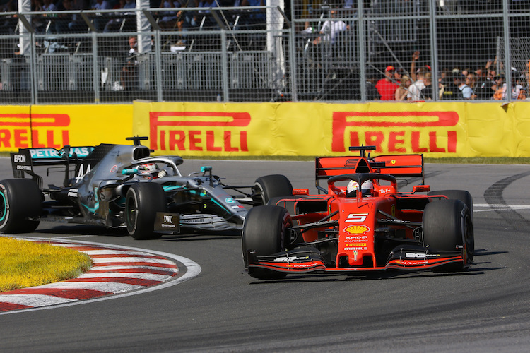 Vettel gegen Hamilton in Kanada