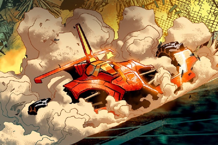 Action pur: Der Ferrari-Comic bietet alles, was das Racer-Herz begehrt