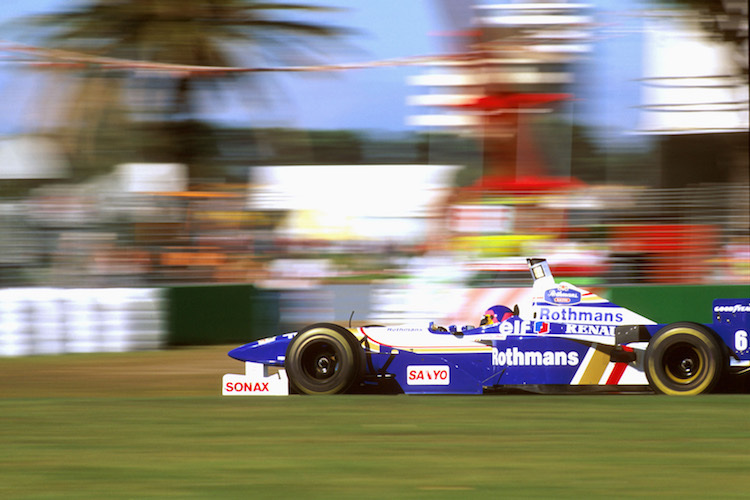 Jacques Villeneuve in Melbourne 1996