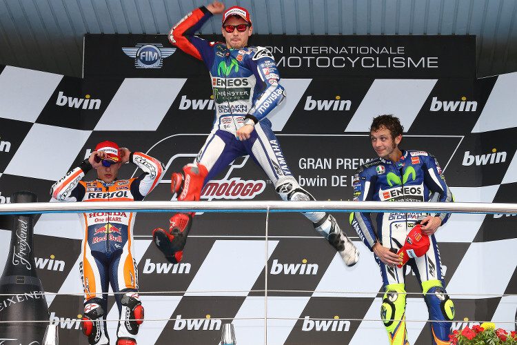 2015 dominierte Jorge Lorenzo den Jerez-GP