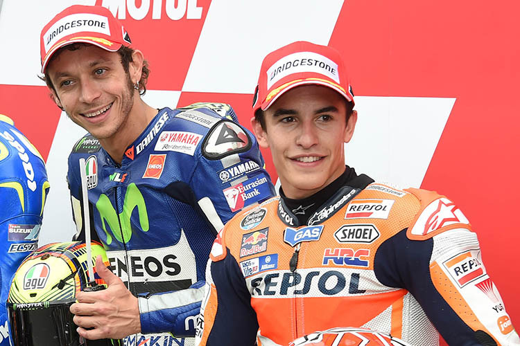 Valentino Rossi und Marc Márquez: Wie geht es 2016 weiter?