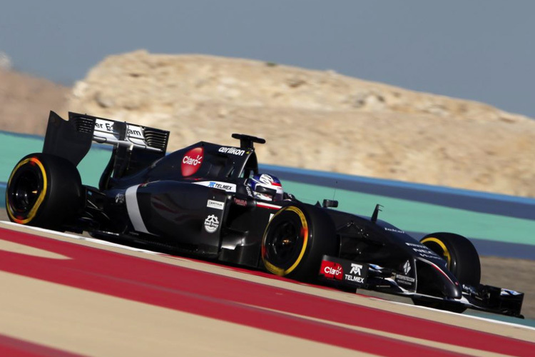 Sergey Sirotkin beim Bahrain-Test