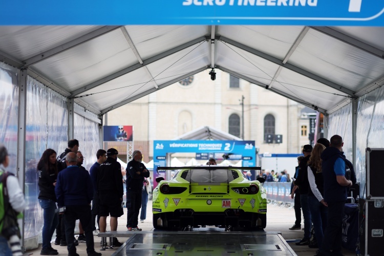 Die technische Abnahme fand bei den 24h Le Mans bereits statt - ab Mittwoch geht das freie Training los