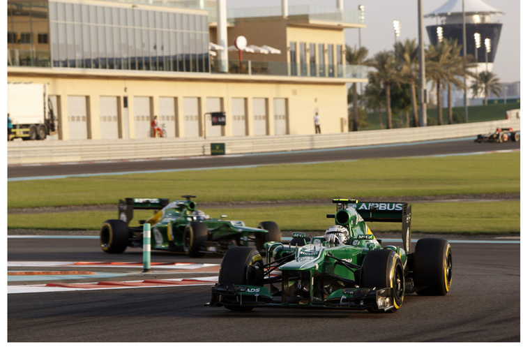 Van der Garde vor Pic im Abu-Dhabi-GP