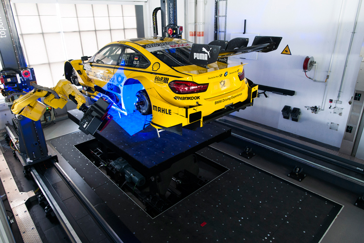 BMW M4 DTM: 3D-Messtechnik für maximale Genauigkeit