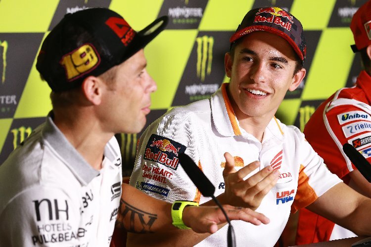 Alvaro Bautista und Marc Marquez waren in der MotoGP Gegner