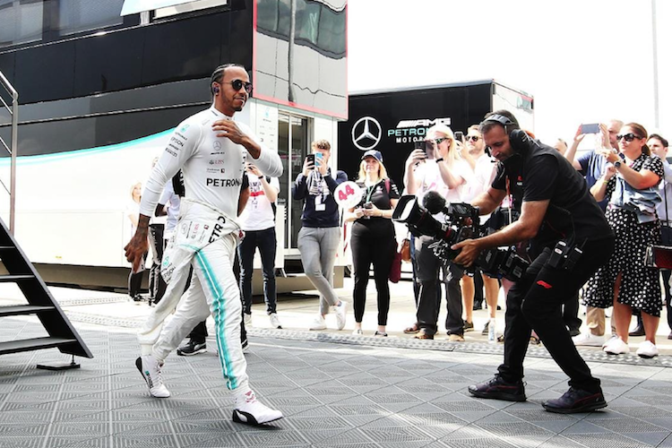 Lewis Hamilton auf dem Weg zu einem weiteren Titel