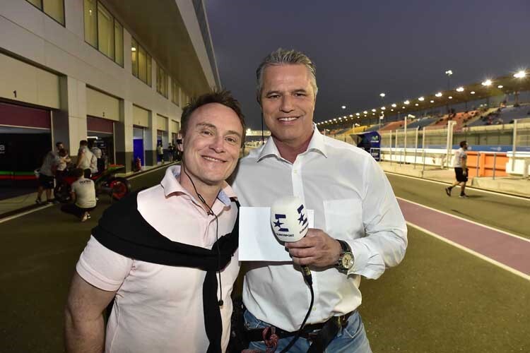 Ralf Waldmann und Jan Stecker (Eurosport)