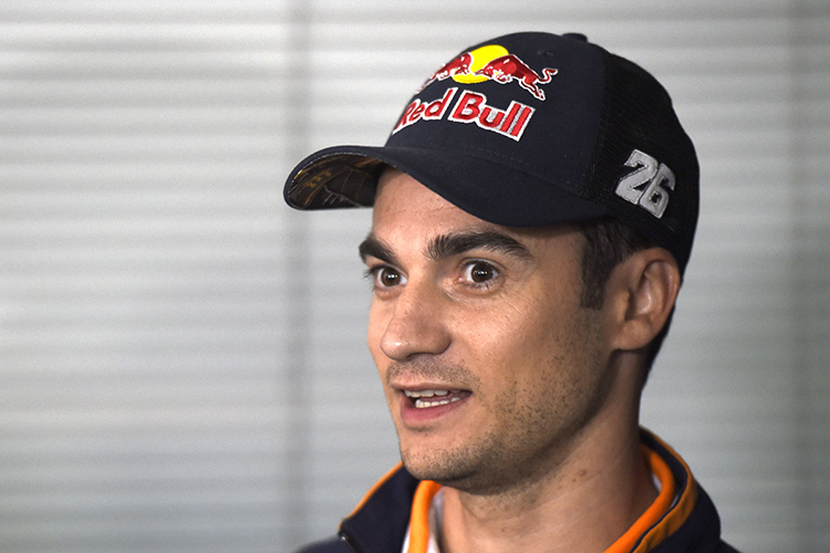 KTM-Testfahrer Dani Pedrosa