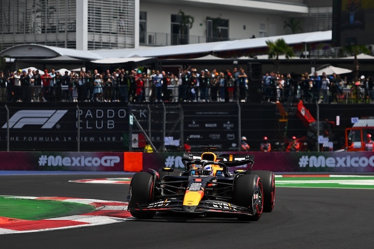 Max Verstappen in Mexiko