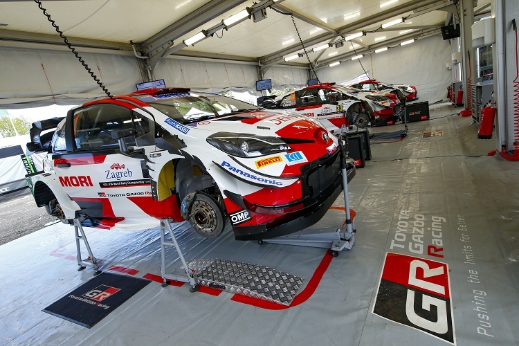 Die Toyota Yaris WRC