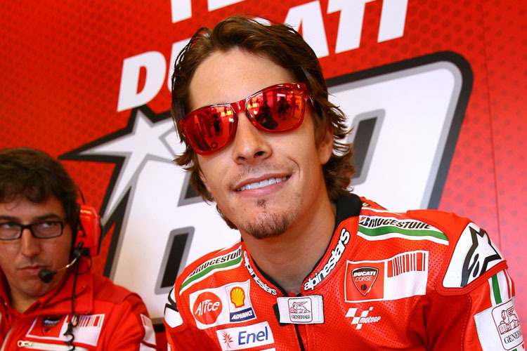 Nicky Hayden sieht rot