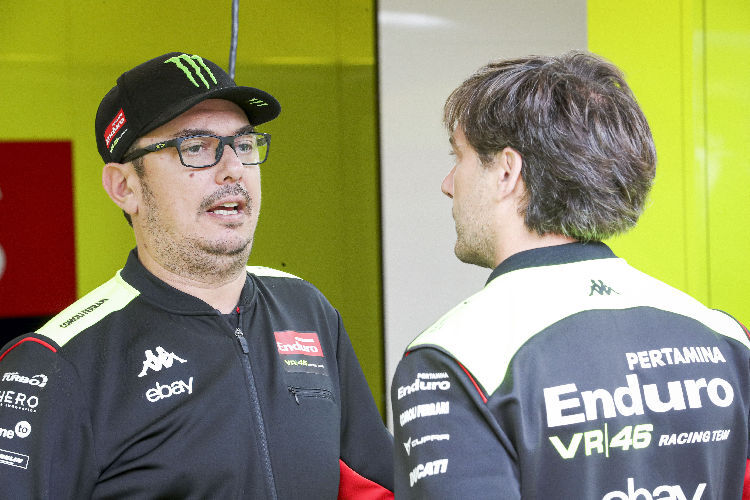 VR46-Teamdirektor Uccio Salucci