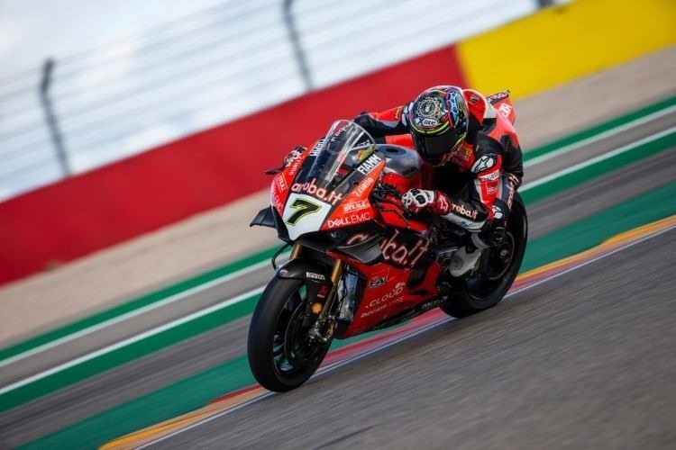 Chaz Davies beim Aragon-Test