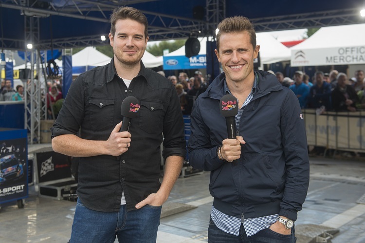 Die Zwei von Red Bull TV: Mike Chen (li.) und Matthew Wilson