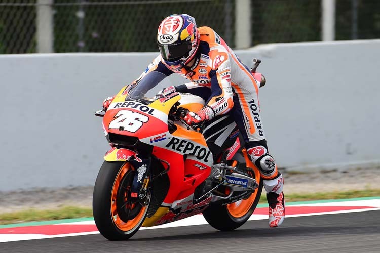 Dani Pedrosa in Barcelona