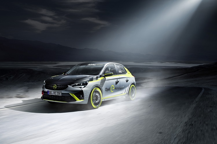 Der Opel Cora e-Rally