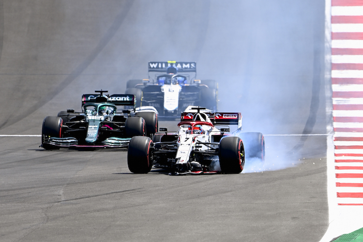 Kimi Räikkönen in Portugal