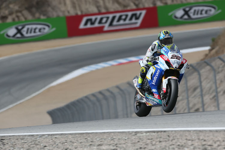 Alex Lowes hatte in Laguna Seca zumindest ein Highlight