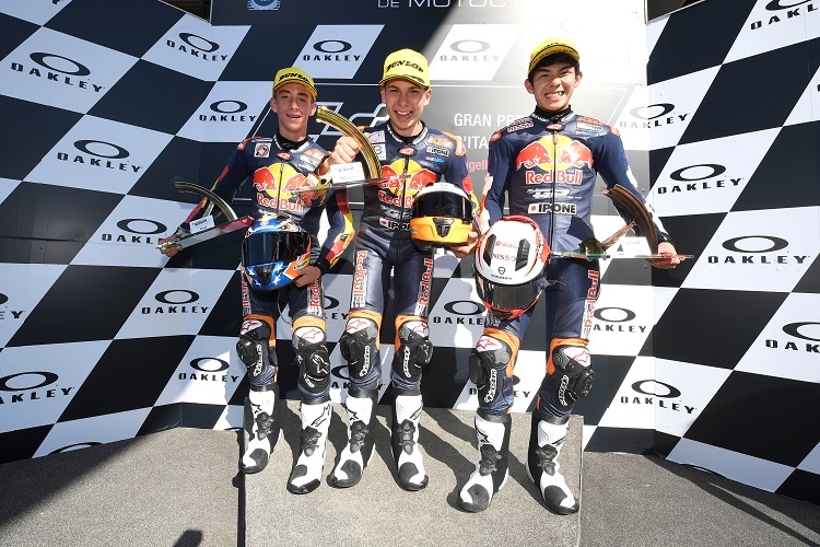 Das Podium in Mugello