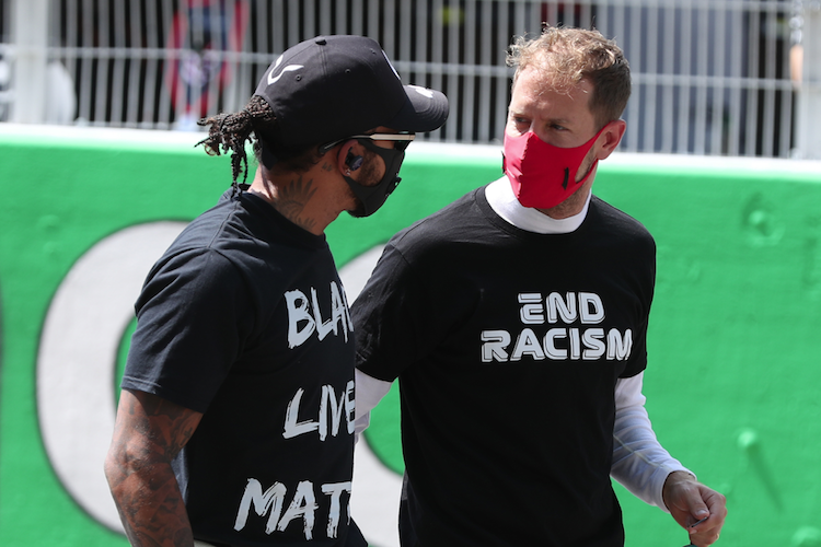 Lewis Hamilton und Sebastian Vettel