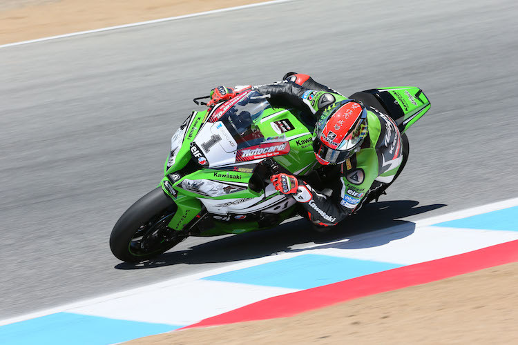 Tom Sykes behielt in Laguna Seca die Nerven