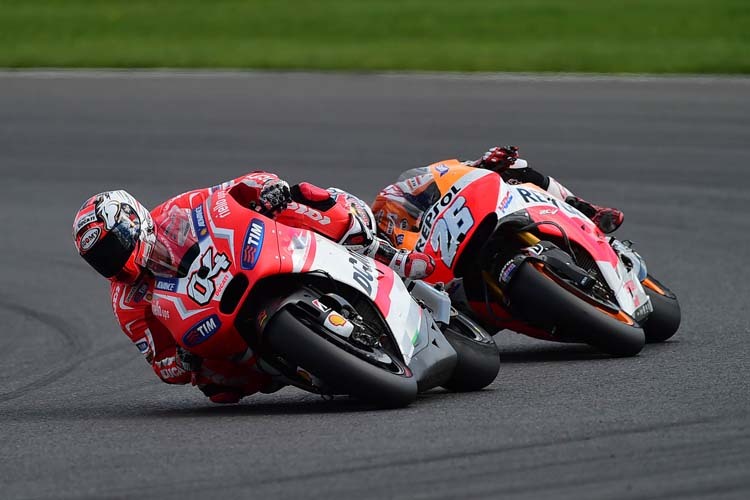 Dovizioso vor Pedrosa