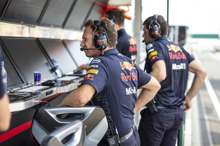 Red Bull Racing-Teamchef Christian Horner